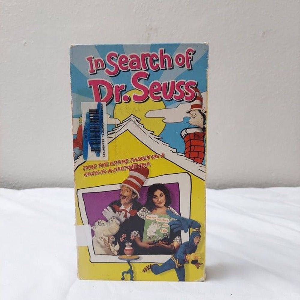 In Search of Dr. Seuss VHS 1994 Robin Williams Christopher Lloyd Patrick Stewart